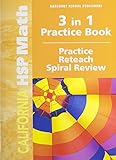 Harcourt School Publishers Math California: Practice/Reteach Workbook Student Edition Grade 5