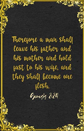 Amazon.com: Therefore a man shall leave his father and his mother ...