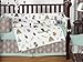 Sweet Jojo Designs 9-Piece Outdoor Adventure Nature Fox Bear Animals Boys Baby Bedding Crib Set
