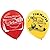 AmscanDisney Cars Formula Racer Birthday Party Printed Balloons Decoration (6 Pack), 12", Bright Red