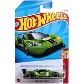 Hot Wheels 2016 Ford GT Race Car (Green), Then and Now 7/10