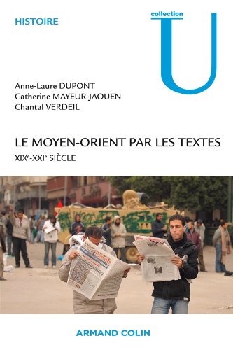 Le  Moyen-Orient par les textes