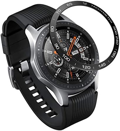 for Samsung Galaxy Watch 46MM Bezel Ring Adhesive Cover Anti Scratch Metal