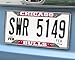 FANMATS 14847 Chicago Bulls Chrome Metal License Plate Frame, Team Colors, 6.25in x 12.25in