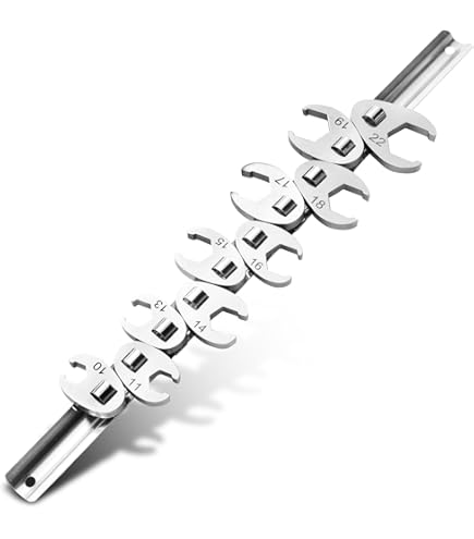 thumbnail image 2 of Universal AM SAE Crow Foot Wrench Set; 10-Piece Set - Free Shipping 2 of 14