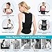 Aisprts Upper Back Support, Posture Corrector for Shoulder, Neck, Clavicle Pain Relief, Adjustable Full Back Brace (S)