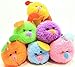 Multipack of 6 items: Assorted Fuzzy Friends 12.5 Inch Cuddle Caterpillars