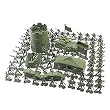 ikasus 100 Piece Plastic Army Men for Boys, Cool