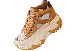 Hailong Ming Women's Casual Shoes, Vulcanized Shoes, Sports Shoes for Hiking, Work, Autumn, Spring, Fitness