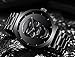 Creative Men's 3D Skull Watch Cool Stainless Steel Big Dial Vintage Boy Quartz Military Wristwatch (Black 3D Skull)