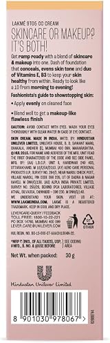 Lakme 9 to 5 Complexion Care CC Cream Almond 30g Face Moisturiser Makeup Base view 2