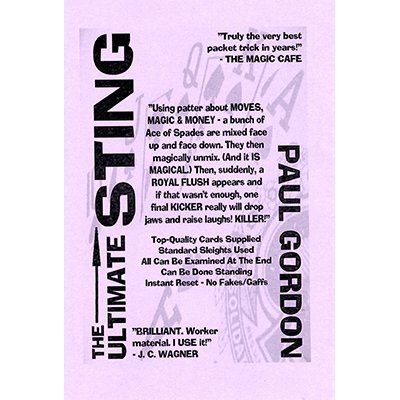 The Ultimate Sting By Paul Gordon Trick