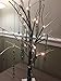 Perfect Life Ideas 24 Inch Snow Covered Lighted Tree - Multiple Uses - Baby Night Light Lamp - Jewelry Tree - Table Top Décor Home Centerpiece Weddings Parties - BO Portable - No Cords Outlets Needed
