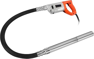 Hanchen Concrete Vibrator 1500W 50mm Rod 2m Hose Electric Motor Portable