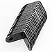 LANIAKEA 50 PCS Black Corner Braces, 1.02 x 1.02 x 0.63 inch Small Metal L Corner Bracket Joint Fastener, 90 Degree Angle Bracket for Wood, Shelves, Furniture, Cabinet and More