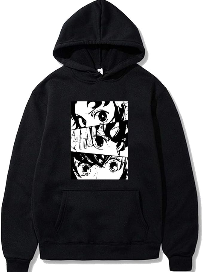 demon slayer white hoodie