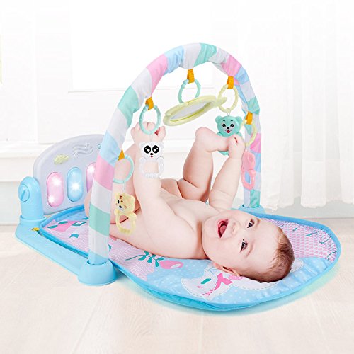 image for ASOSMOS Baby Play Mat Fitness Bodybuilding Frame Pedal Piano Music Car