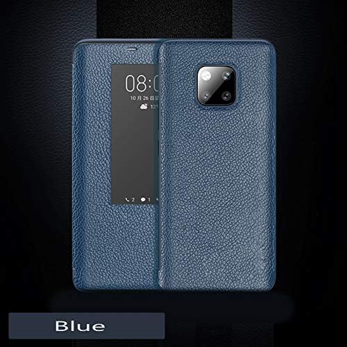 BELLA BEAR Case for Huawei Mate 20 Pro,Smart View Flip Cover for Huawei Mate 20 Pro(Blue)