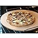 Pizzacraft 16” Ceramic Pizza Stone with Handles - Baking Stone for Crispy Crust & Even Cooking - Ideal for Homemade Pizza, Bread, Pastries, Reheating Goods - Beginner or Professional Baking (Round)