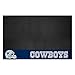 FANMATS NFL Dallas Cowboys Vinyl Grill Mat , Blue, 26