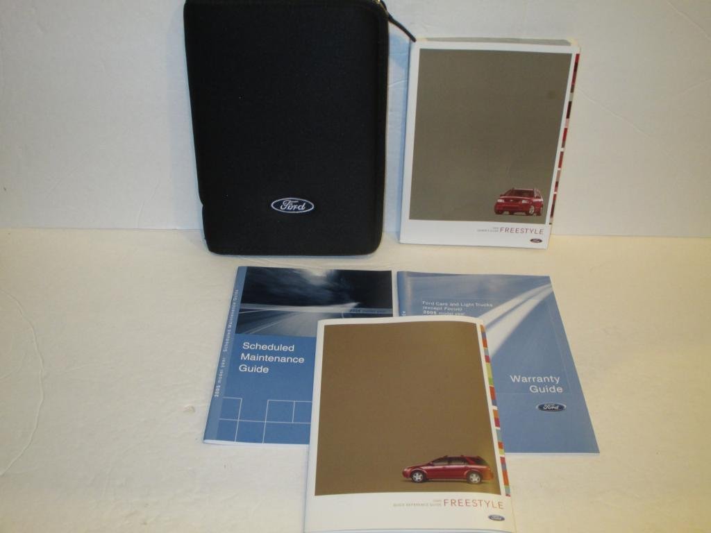 Amazon.com: 05 2005 Ford Freestyle Owners Manual Book Guide Set w/ Case #  4049: Automotive