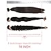 Ali Queen 1 Bundles Body Wave Brazilian Remy Hair Weave 100% Human Hair Extensions Natural Black Color 100g 26 inch