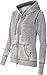 Yoga Jacket - Women Athletic Burnout, Light Weight Soft Fleece.