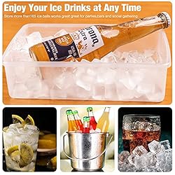 Ice Cube Tray with Lid and Bin 55 - Ice Cube Molds