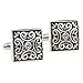 FB Laser Engraved Classic Style Cufflinks Hot Sale Styles for Men