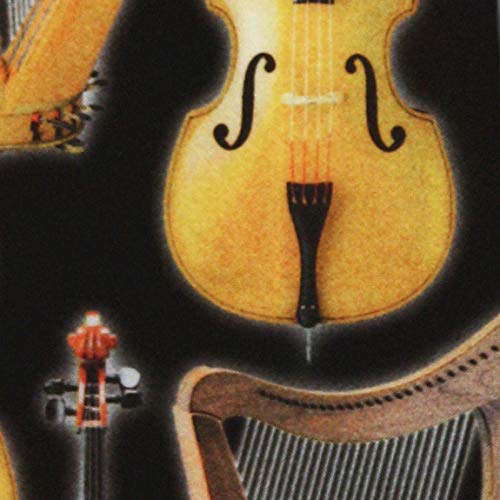 String Instruments Tie Mens Neckties by Three Rooker - Thumbnail 2