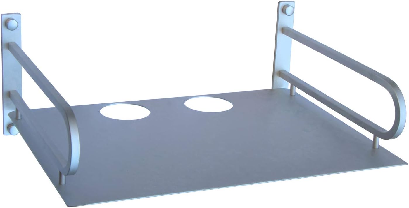 Wall Mount Aluminum Shelf Bracket Stand Rack for TV AV Accessories WiFi Router Componant Cable Set Top Box