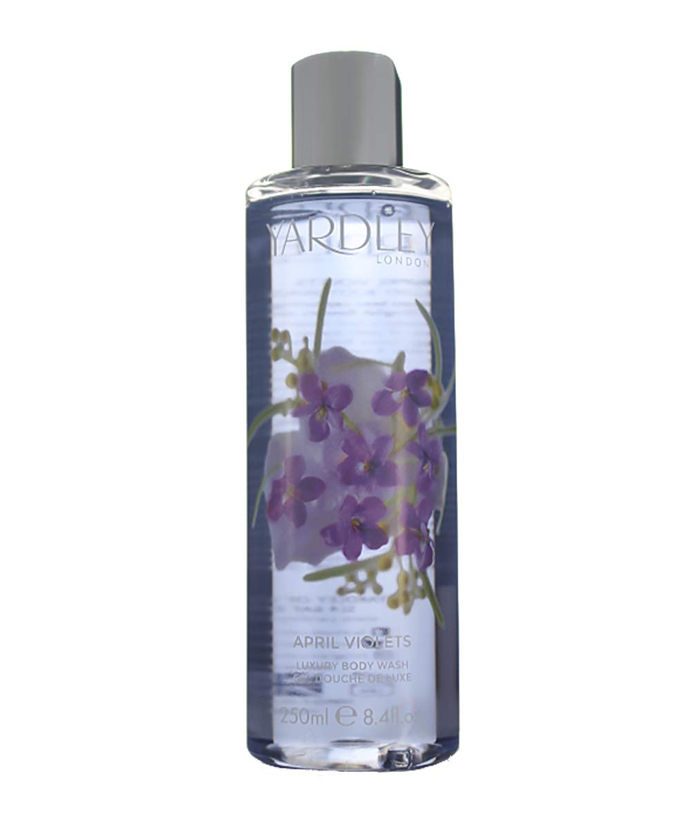 Yardley London April Violets Luxury Body Wash for Her, 250 ml (Pack of 1)