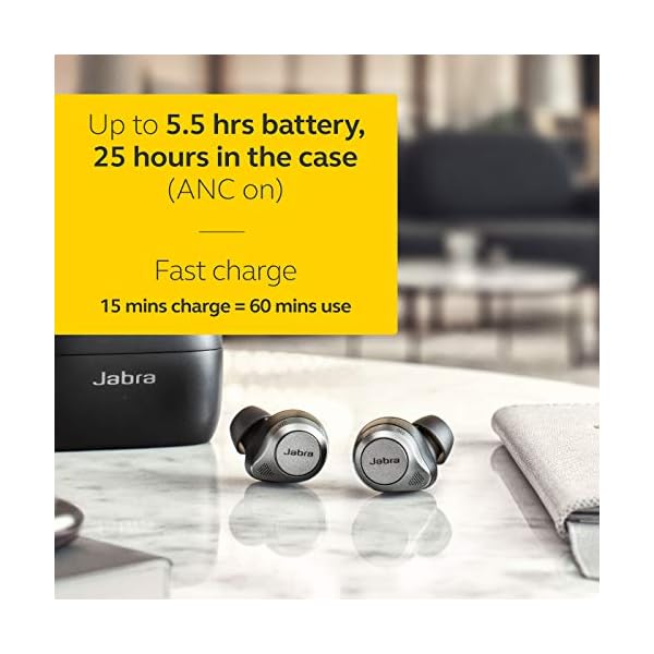 Jabra-Elite-85t-True-Wireless-Earbuds-Jabra-Advanced-Active-Noise-Cancellation-with-Long-Battery-Life-and-Powerful-Speakers-Wireless-Charging-Case-Titanium-Black Jabra Elite 85t True Wireless Earbuds - Jabra Advanced Active Noise Cancellation with Long Battery Life and Powerful…