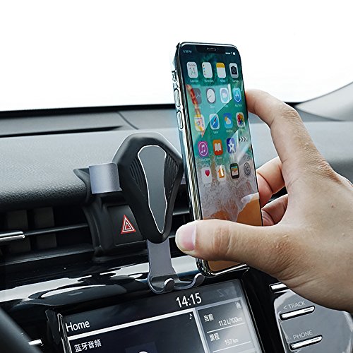 Behave Auto Universal Car Phone Holder Fit for Toyota Camry 2018 Air Vent Mount Phone Holder Adjustable, Car Phone Dashboard Mount Cradle for iPhone Plus Samsung 4-7 Inches and Above Smartphone