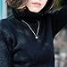 J.Rosée Fashion Three-Tone Accent Knot Pendant High Polished 925 Sterling Silver Vintage Necklace Jewelry Gifts for Women
