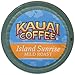 Kauai Coffee Single-Serve Pods, Island Sunrise Mild Roast - Arabica Coffee from Hawaii’s Largest Coffee Grower, Compatible with Keurig K-Cup Brewers - 12 Count (Pack of 6)