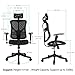 Argomax Ergonomic Mesh Office Chair High Back Swivel Desk Chair Adjustable Headrest Armrest Tilt Back and Tension