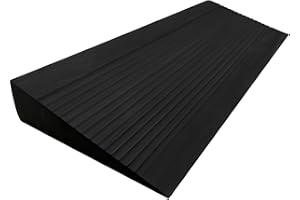 Actomall Squat Wedge Block - Large One-Piece Slant Board for Heel Elevated Squats, Knees Over Toes & Calf Stretches - Weightlifting & Recovery Training