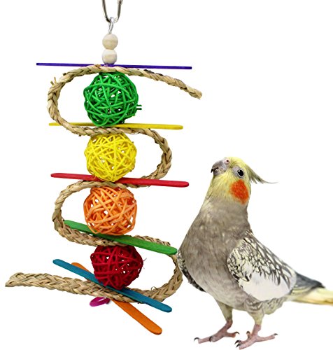 Bonka Bird Toys 00156 Chewballishous Bird Toy parrot cage toys cages natural cockatiels parrotlets