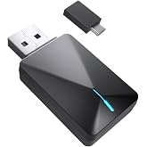 Kello Mini Wireless CarPlay Adapter for iPhone &amp; Android Auto（Black） | Mini Plug &amp; Play, Fast Auto-Connect &amp; No Latency, USB/USB-C for Cars with Built-in CarPlay &amp; iOS 10+/Android 11+