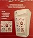 Large Valentines Day Refrigerator Magnets (Set of 3) Puppy Love Dog Hearts Monkey Candy Sweethearts Metal Doors Lockers File Cabinets Car