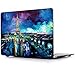 MacBook Air 13 Inch Case, iCasso Rubber Coated Hard Case Only Compatible Older MacBook Air 13 (Models: A1369 / A1466, Older Version Release 2010-2017), Night View of Paris