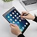 Vivefox 2 in 1 Capacitive Stylus Pen, Disc Stylus (Disc & Fiber Tip) Touch Screen Pen for Tablet/iPad Mini/Smartphones All Touch Screen Devices with 4 Replacement Tips (Black/Silver,2 Pcs)