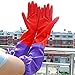 Garden Dish Washing Cleaning Rubber futuristic Cosy Protection Safety Laundry waterproof Gloves