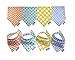 8-Pack Baby Bandana Bibs Baby Drool Bibs Unisex for Drooling and Teething, Organic Cotton and Super Absorbent Hypoallergenic Bibs for Baby Boys and Girls, Baby Shower Gift Set - By OStar Fashion