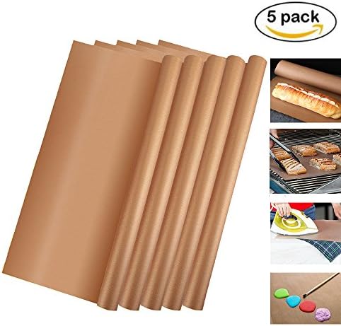 PTFE Teflon Sheet 16" x 24" Heat Press Transfers Ironing Painting Baking Grill BBQ Mat Non Stick Heat Resistant Craft