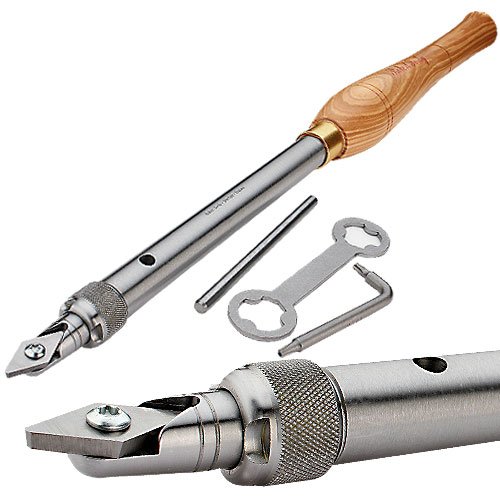 Robert Sorby T24985 TurnMaster Handle with Detail Tungsten Carbide Cutter