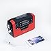 2300mAh Solar Hand Crank Emergency AM/FM/SW/NOAA Radio, Real NOAA Alert Weather Radio with SOS Alarm, TF Card Speaker, LED Flashlight & Reading Lamp, Phone Charger for Camping, Emergency