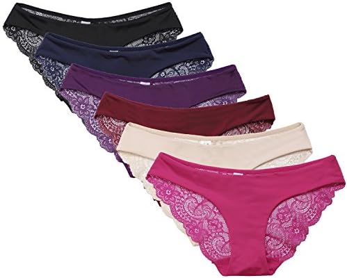 Womens underwear lace thong underwear lace bikini incontinence underwear for women S