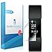 Fitbit Charge 2 Screen Protector (6-Pack), ILLUMI AquaShield Full Coverage Screen Protector for Fitbit Charge 2 HD Clear Anti-Bubble Film
